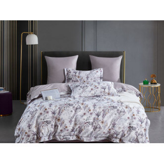 Постельное белье евро люкс мако-сатин Asabella Ракита