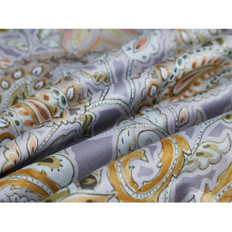 Постельное белье евро люкс мако-сатин Asabella Сара голд описание