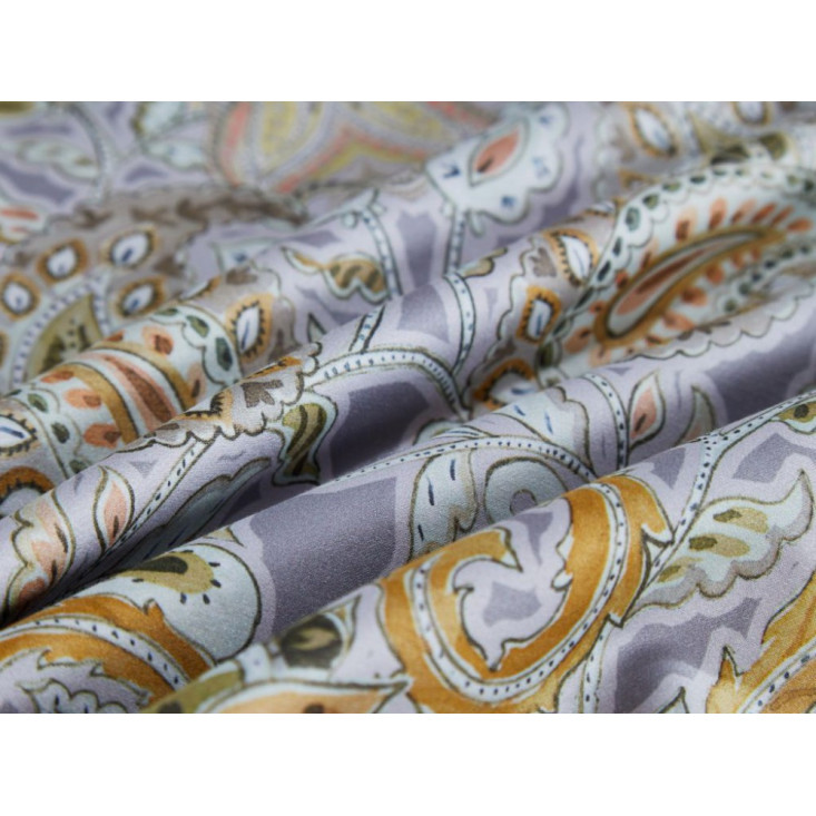 Постельное белье евро люкс мако-сатин Asabella Сара голд