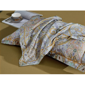 Постельное белье евро люкс мако-сатин Asabella Анюта фото