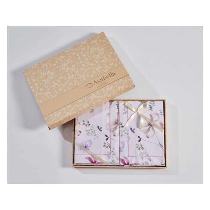 Постельное белье евро люкс мако-сатин Asabella Бэль