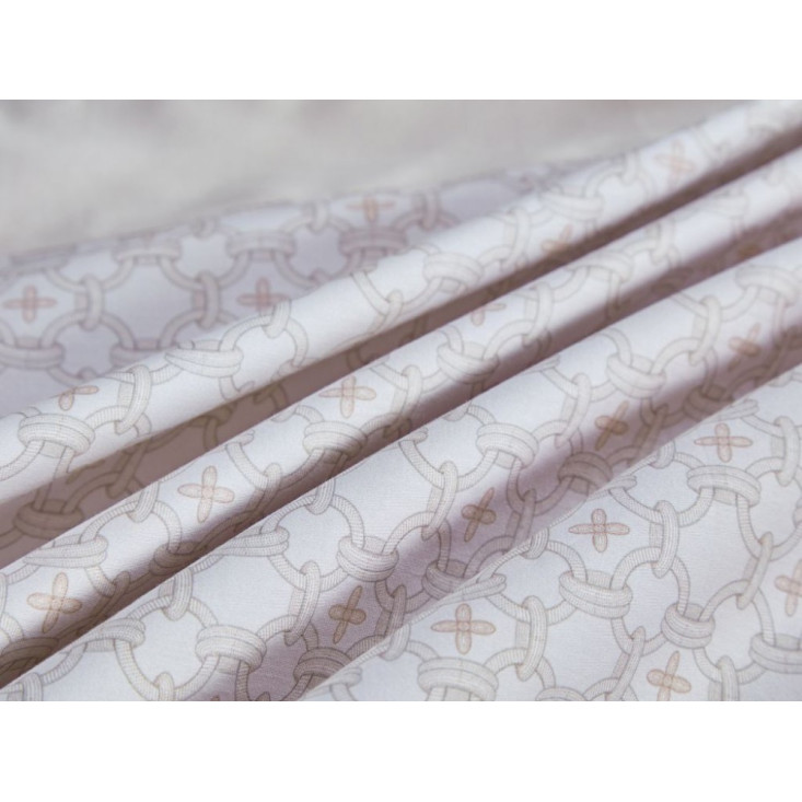 Постельное белье евро люкс мако-сатин Asabella Ванильный крем