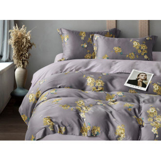 Постельное белье евро тенсел люкс Asabella Стиль