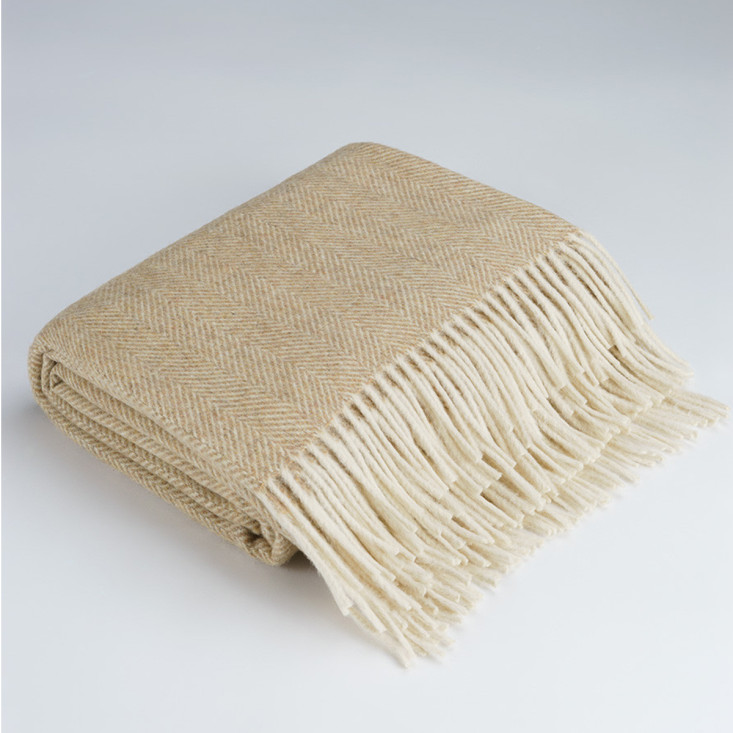 Шерстяной плед альпака меринос PP-66 Incalpaca