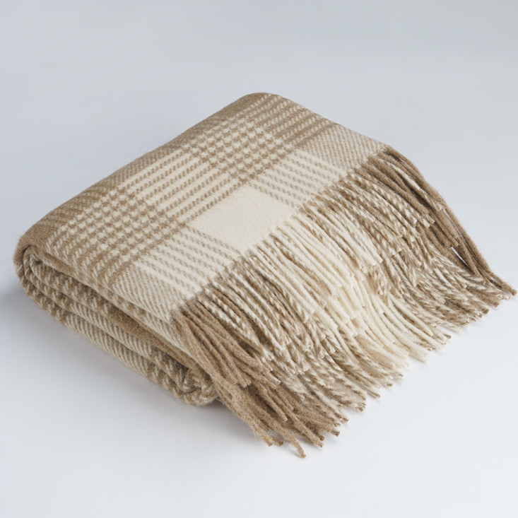 Шерстяной плед альпака меринос PP-65 Incalpaca