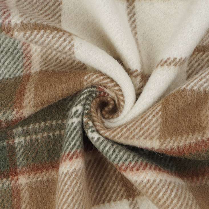 Шерстяной плед альпака меринос PP-39 Incalpaca