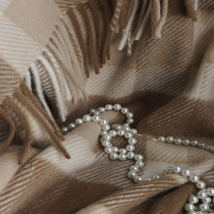 Шерстяной плед альпака меринос PP-5 Incalpaca