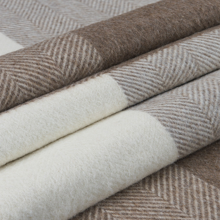 Шерстяной плед альпака меринос PP-63 Incalpaca