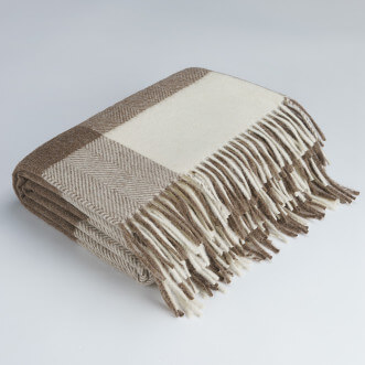 Шерстяной плед альпака меринос PP-63 Incalpaca фото