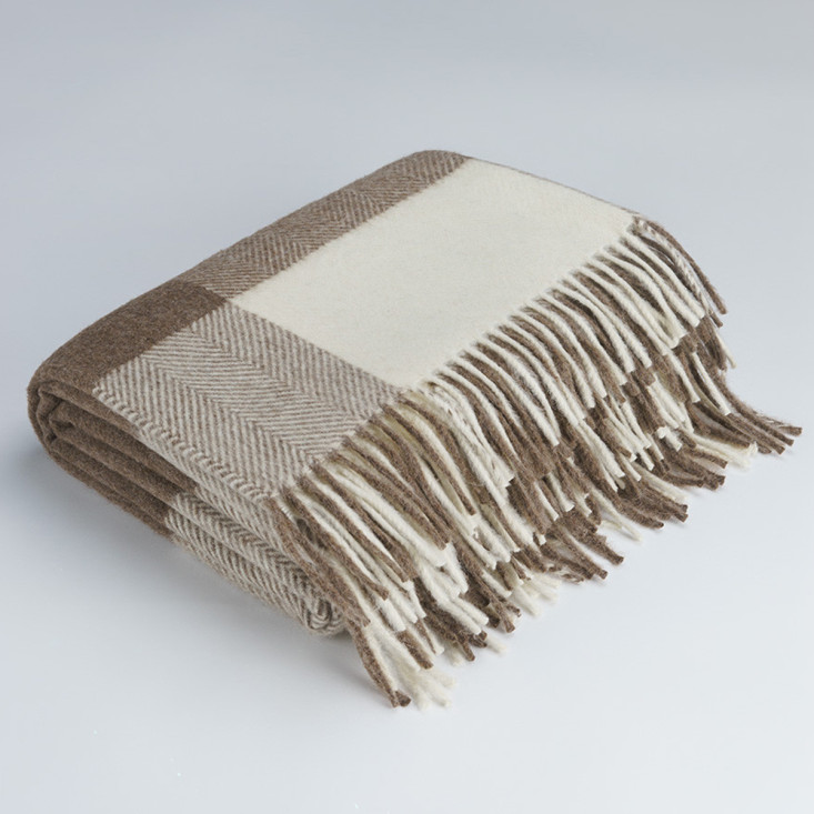 Шерстяной плед альпака меринос PP-63 Incalpaca