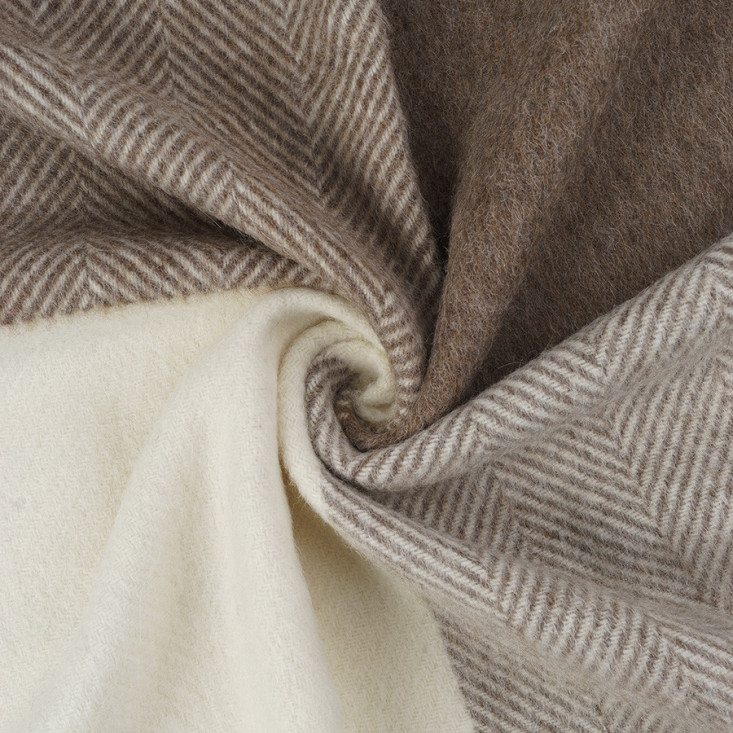 Шерстяной плед альпака меринос PP-63 Incalpaca