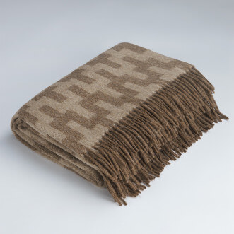 Шерстяной плед альпака меринос PP-70 Incalpaca