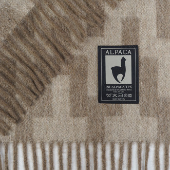 Шерстяной плед альпака меринос PP-70 Incalpaca в интернет-магазине Люкс Постель