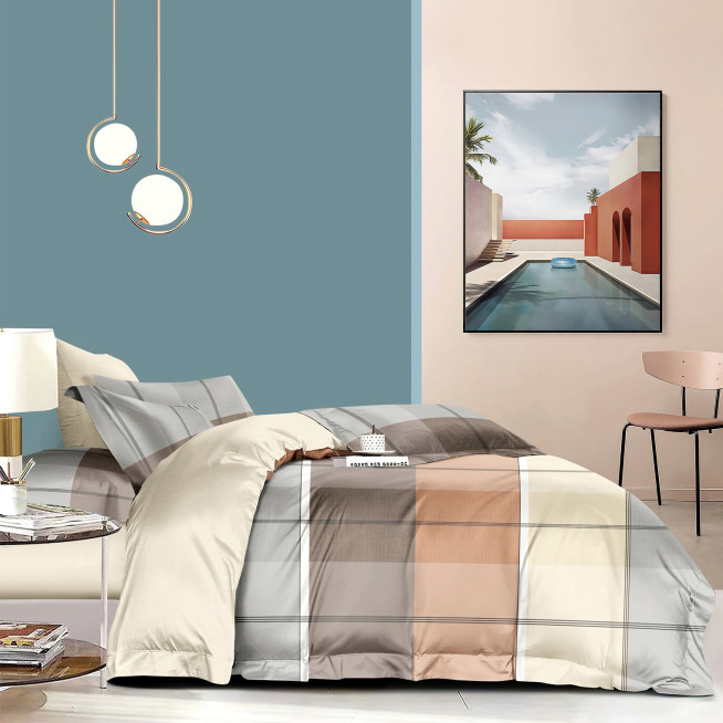 Постельное белье евро Фланель Tango MOMAE188