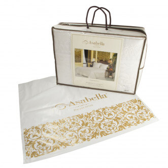 Комплект штор жаккард 270х275 с подхватами Asabella Звездная пыль