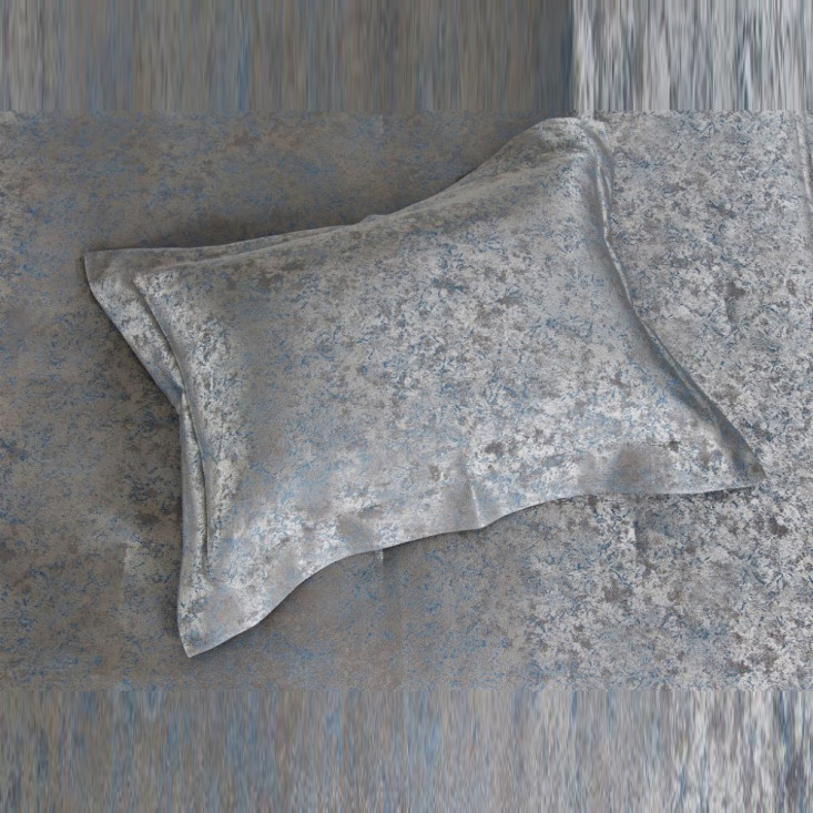 Комплект штор жаккард 270х275 с подхватами Asabella Серая волна