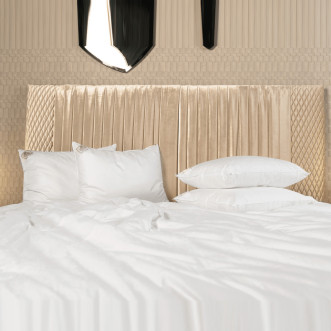 Подушка шелковая 50х70 German Grass Paisley Silk мягкая европейская подушка скидки в магазине Lux-Postel.com