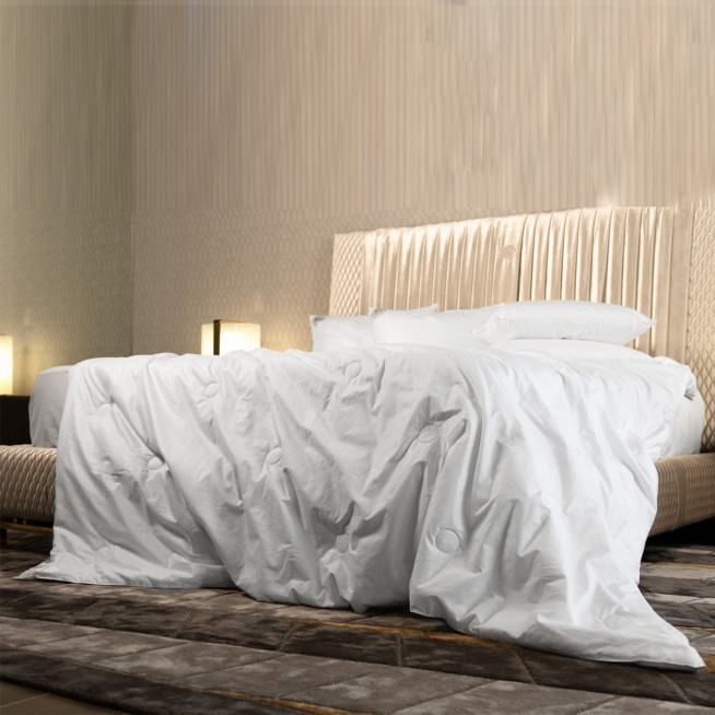 Одеяло шелковое 1,5 спальное 150х200 легкое German Grass Paisley Silk Grass