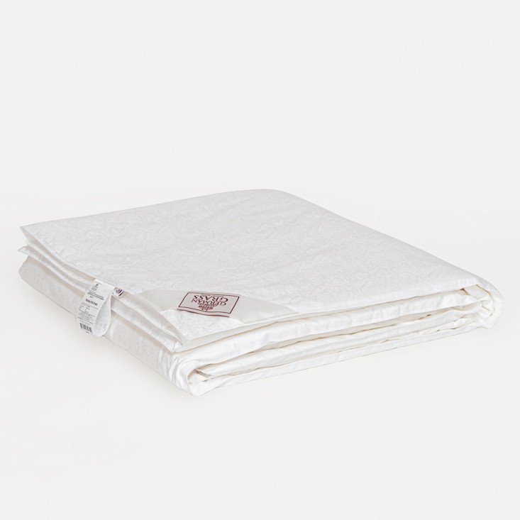 Одеяло шелковое 1,5 спальное 150х200 легкое German Grass Paisley Silk Grass