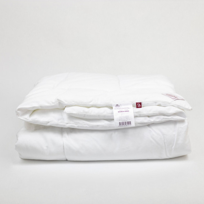 Одеяло евро 200х200 всесезонное Bamboo German Grass