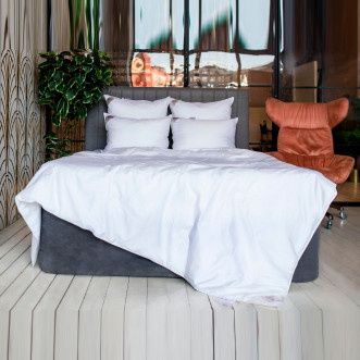 Одеяло шелковое 1\5 спальное 160х220 легкое German Grass Luxury Silk Grass