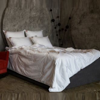 Одеяло шелковое 1\5 спальное 160х220 легкое German Grass Luxury Silk Grass