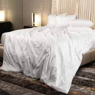 Одеяло шелковое 1,5 спальное 160х220 легкое Paisley Silk Grass