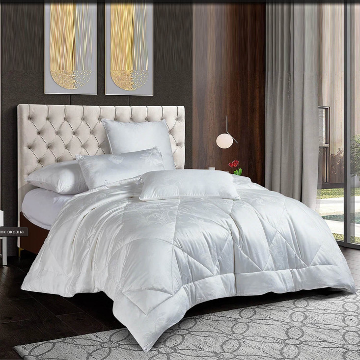 Одеяло 1,5 спальное 145х210 всесезонное Cleo Silk Dreams