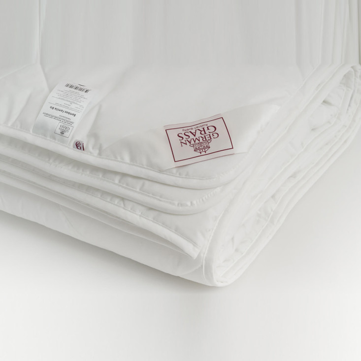 Наматрасник 160х200 облегченный на резинках German Grass Matress Bamboo Familie Bio