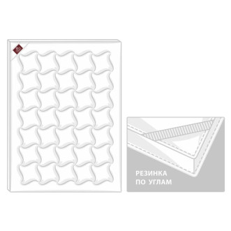 Наматрасник топпер 90х200 всесезонный German Grass Хлопок (Topper Cotton) в магазине Lux-Postel.com