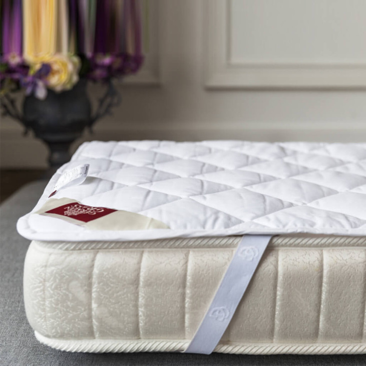 Наматрасник 180х200 тонкий на резинке German Grass Mattress Cottonwash Grass