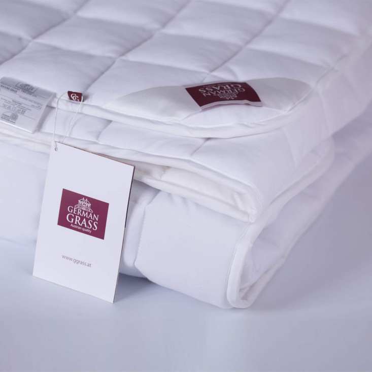 Наматрасник 180х200 тонкий на резинке German Grass Mattress Cottonwash Grass