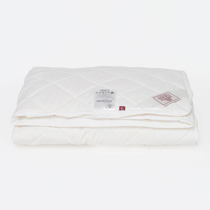 Наматрасник 160х200 тонкий с бортом German Grass Mattress Cottonwash Grass