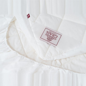 Наматрасник 180х200 тонкий с бортом German Grass Mattress Cottonwash Grass