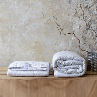 Одеяло легкое евро 200х200 German Grass Лён (Linenwash) в интернет магазине Люкс Постель