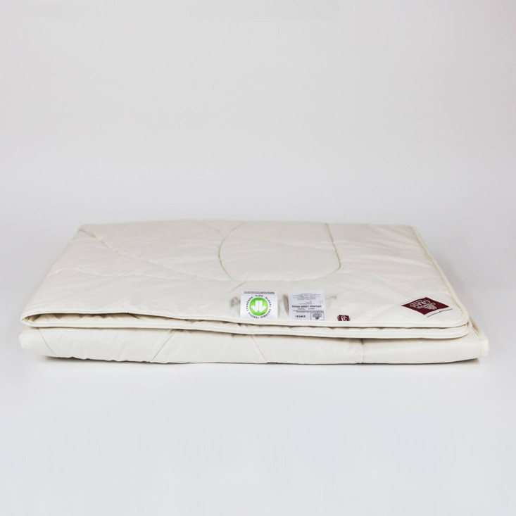 Одеяло легкое евро макси 240х260 Organic Linen Grass German Grass