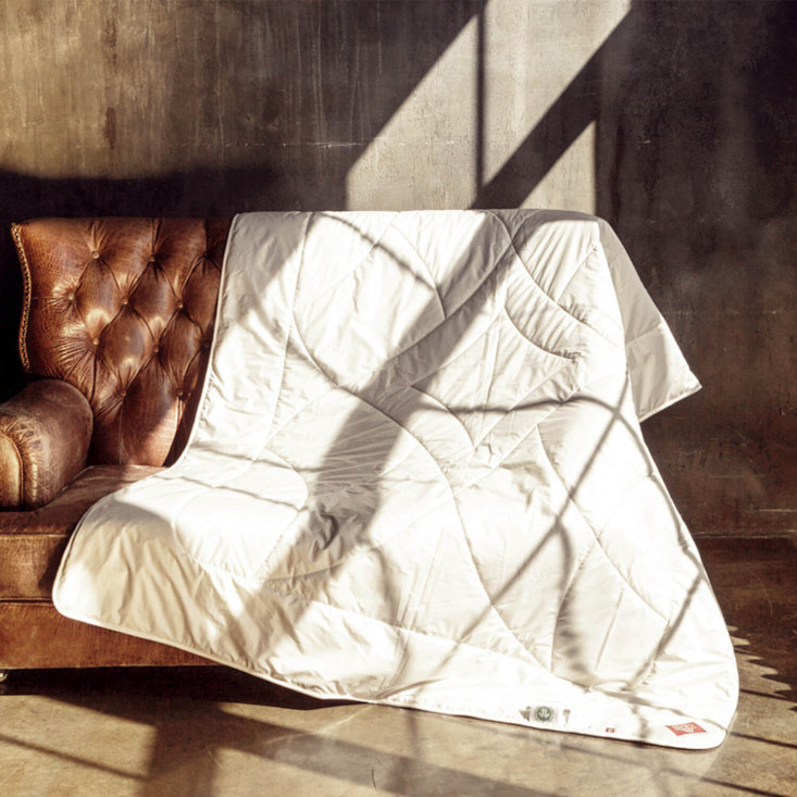 Одеяло легкое 1,5 спальное 150х200 Organic Linen Grass German Grass