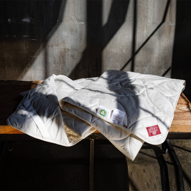 Наматрасник 200х200 легкий German Grass Mattress Organic Linen Grass