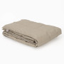 Дорожное пуховое одеяло 140х200 German Grass Плед для Путешествий Серо-беж (Travel Plaid)