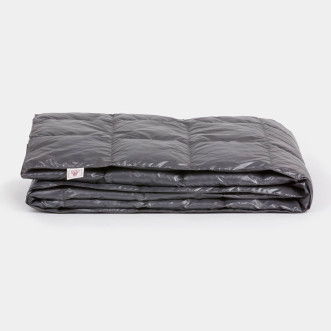 Дорожное пуховое одеяло 140х200 Travel Plaid Grass Graphite German Grass описание