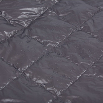 Дорожное пуховое одеяло 140х200 German Grass Плед для Путешествий Графит (Travel Plaid) в магазине Люкс Постель