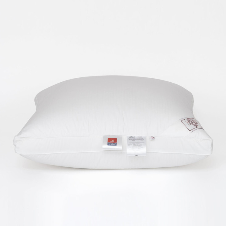 Подушка пуховая 50х90 трехкамерная 3D с бортиком Thermo Down Grass German Grass с терморегуляцией