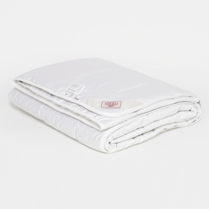 Наматрасник 200х200 всесезонный на резинках German Grass Matress Camel Wool Grass