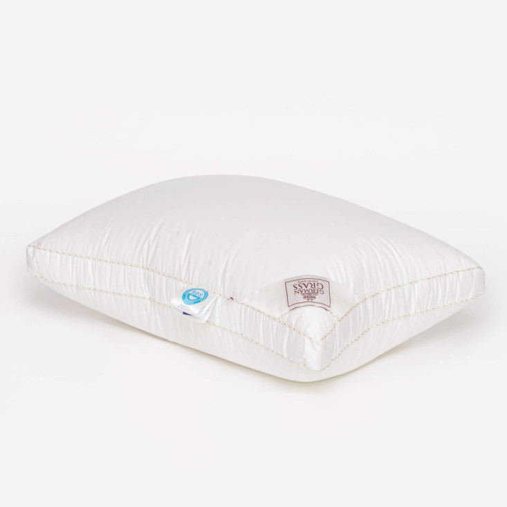Подушка пуховая 50х70 с бортиком King Down Grass German Grass средняя фото