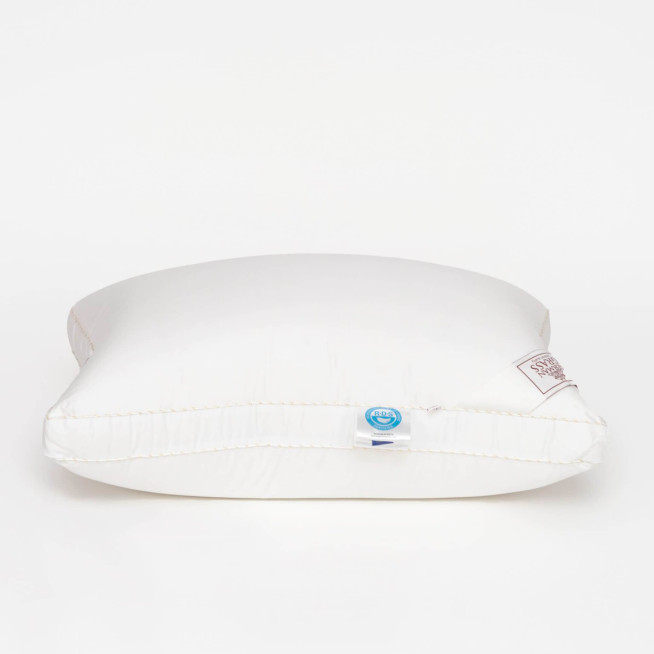 Подушка пуховая 50х70 трехкамерная 3D с бортиком King Down Grass German Grass средняя