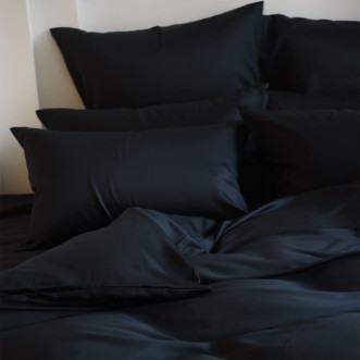 Пододеяльник тенсел 1,5 спальное 140х205 Black Brilliant Grass German Grass отзывы