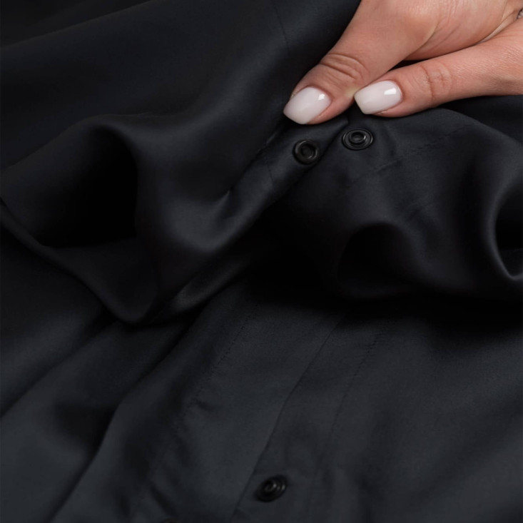 Пододеяльник тенсел 1,5 спальное 160х220 Black Brilliant Grass German Grass