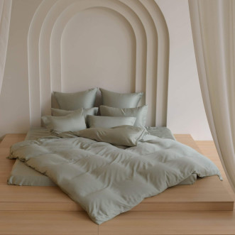 Пододеяльник тенсел евро 200х200 Olive Brilliant Grass German Grass фото