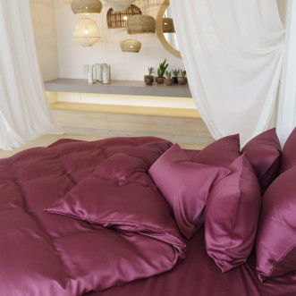 Пододеяльник тенсел 1,5 спальный 160х220 Purple Brilliant Grass German Grass фото