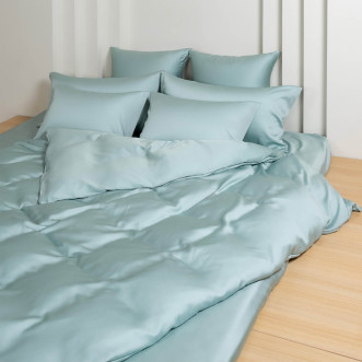 Пододеяльник тенсел 1,5 спальный 160х220 Sea Wave Brilliant Grass German Grass